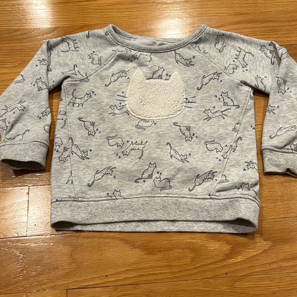 jumping beans Other - Jumping bean girls cats crew neck sweatshirt size 3T.